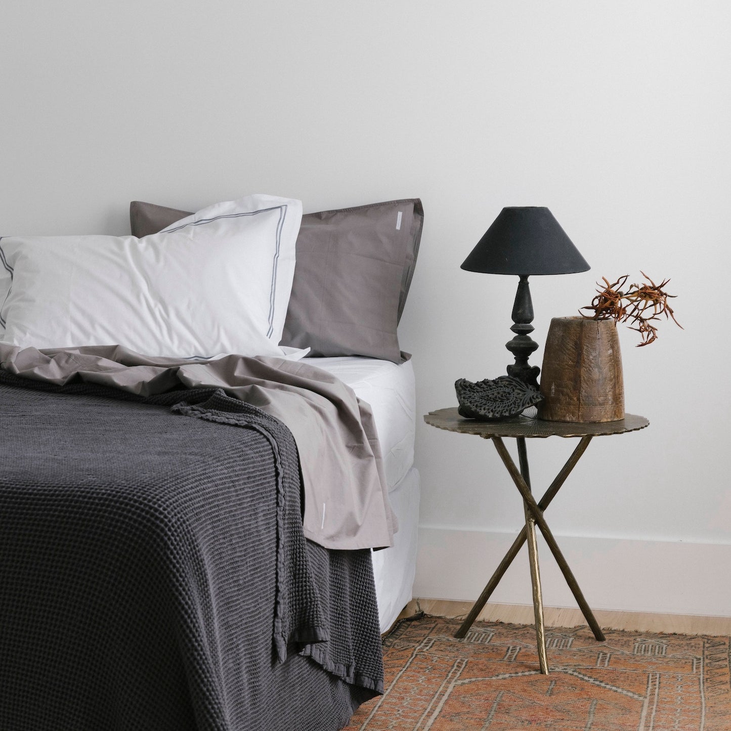 Embroidered Organic Cotton Pillowcases