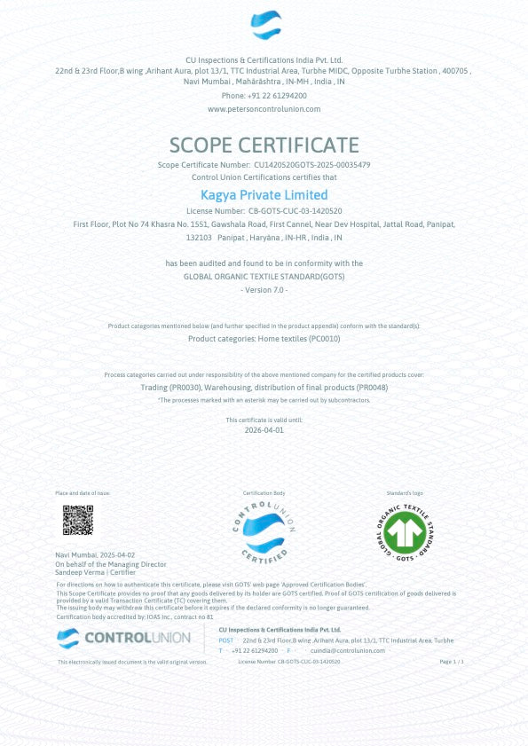 GOTS Certified Organic Cotton Bath Mats