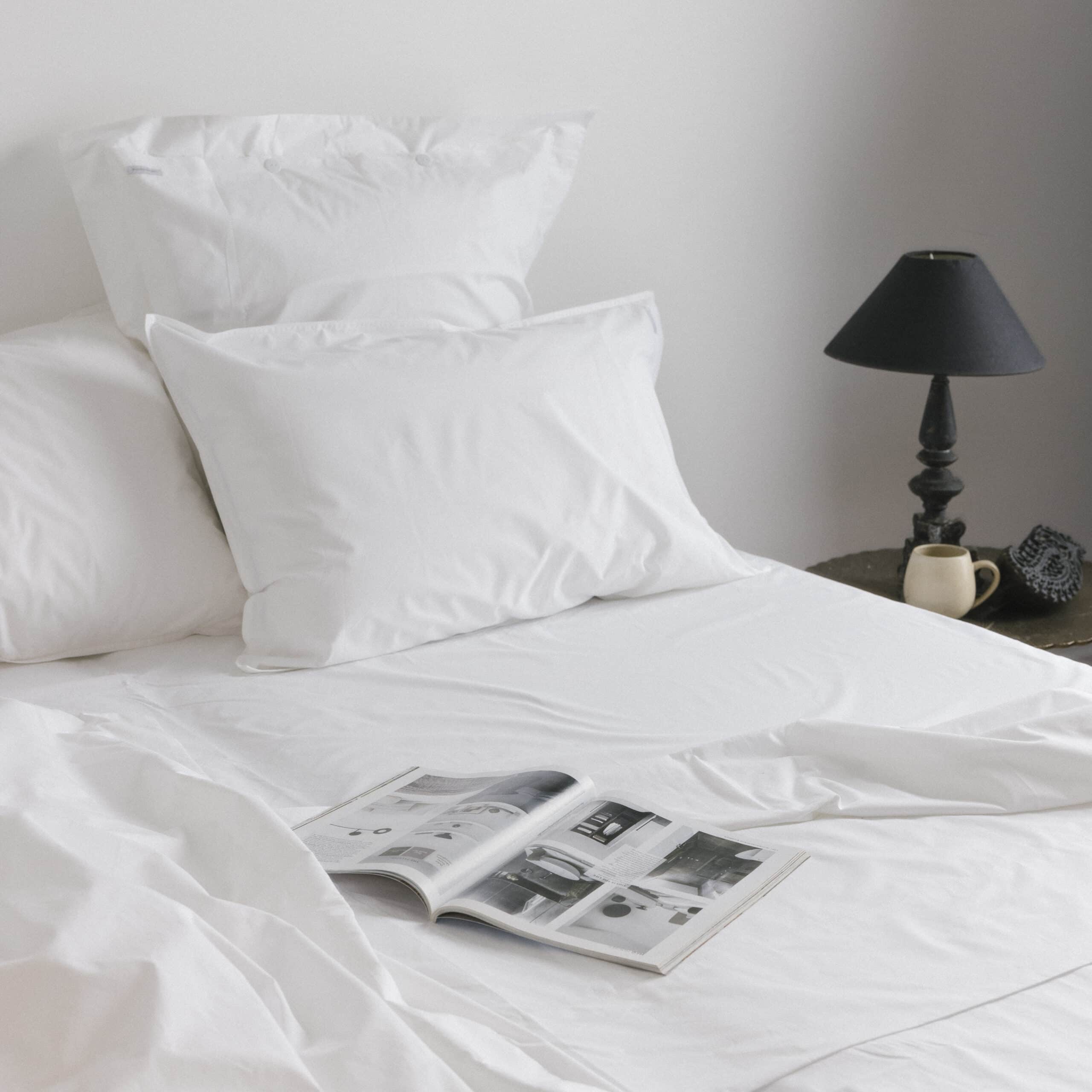 Organic Resort Cotton Bed Sheet Set | Full | Solid Light - The Citizenry