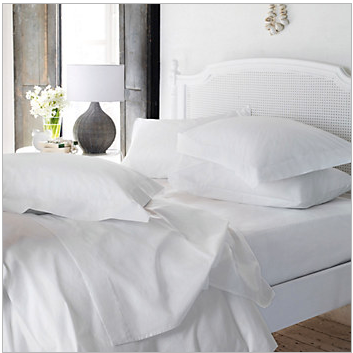 Organic Cotton Quilt Cover Sets - White