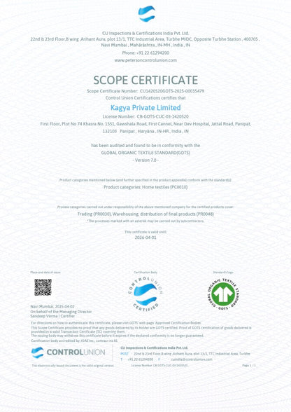 GOTS Certified Organic Cotton Bath Mats
